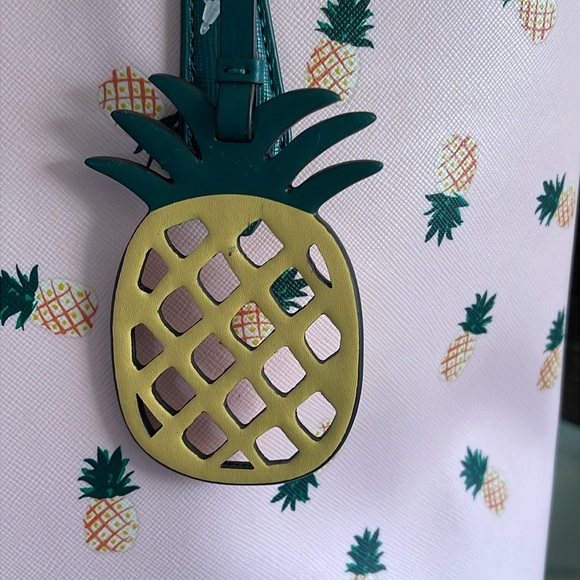 Kate Spade Marlee Pineapple Printed Tote Bag - Picture 3 of 11